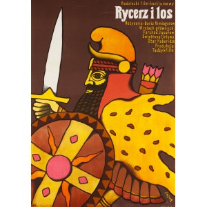 design Jerzy FLISAK (1930-2008), Il cavaliere e il destino, 1977