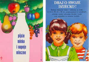 proj. J. GADOMSKA, Danuta CESARSKA (b. 1942), Set of two posters