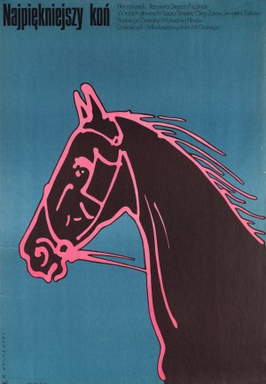 proj. Mieczyslaw WASILEWSKI (b. 1942), The most beautiful horse, 1978