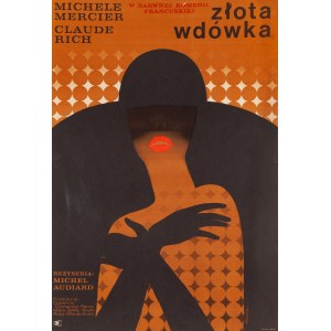 Entwurf von Tomasz RUMIŃSKI (1930-1982), Goldene Witwe, 1970er Jahre.