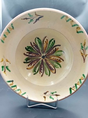 Stefan Konopczyński Bolimowska Ceramics Grand plat assiette 33 cm