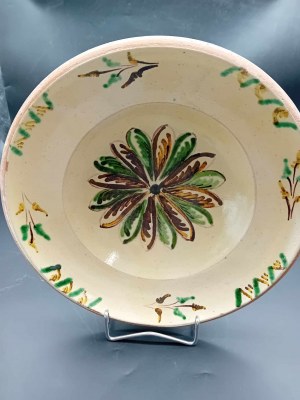 Stefan Konopczyński Bolimowska Ceramics Grand plat assiette 33 cm