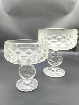 Lollipop fruit bowl and goblet