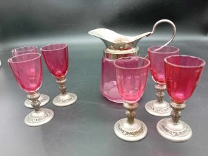 Russian Glass of the 19th Century - Glasses and Jugs