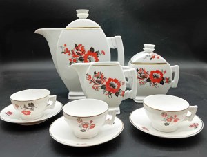 Porcelain coffee service Ćmielów 