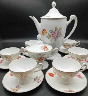 Cmielów Empire porcelain tea service
