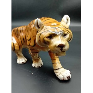 Figurka Tygrys Porcelana