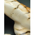 Figurka Tygrys Porcelana
