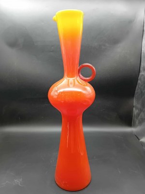 Sudety Horbowa PRL glass vase