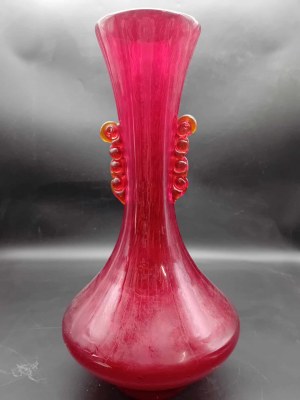 Vase en verre de Tarnow Górski
