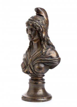 bust of Marianna in bronze