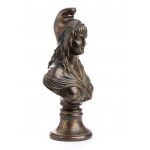 Büste der Marianna aus Bronze