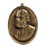 Paar Bronzeplaketten von Garibaldi und Vittorio Emanule II