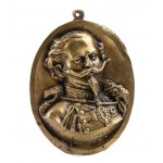 Paar Bronzeplaketten von Garibaldi und Vittorio Emanule II