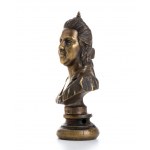 piccolo busto in bronzo di Caterina di Russia