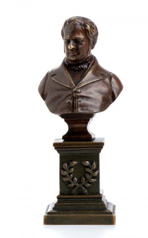 malá busta Camilla Bensa, hraběte z Cavouru