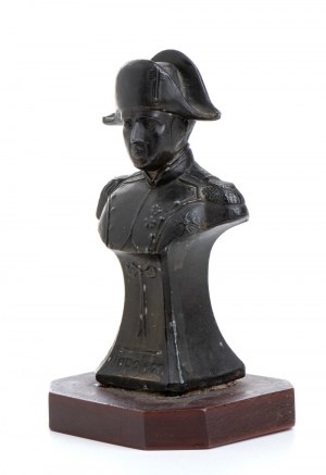 small antimony bust of Napoleon