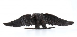 Aquila imperiale in bronzo