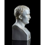 buste de napoléon en porcellana smalatato bianco