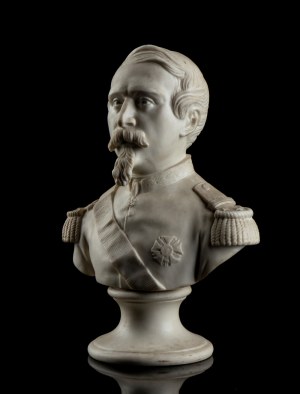 buste de Napoléon III bisquit