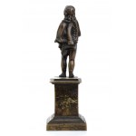 Bildhauerei in Bronze mit Napoleone giovane