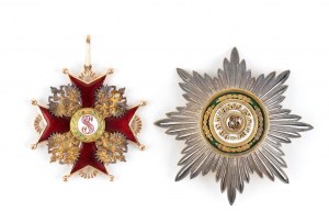 Rosja, Impero, ordine S. Stanislao, Gran croce e diploma