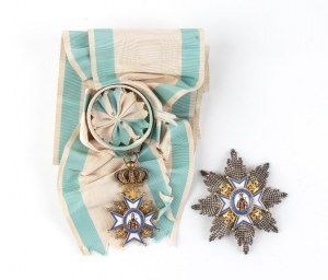 Serbien, Ordine di S. Saba, Gran Croce e diploma