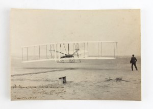 Fotografie s věnováním Orville Wrighta