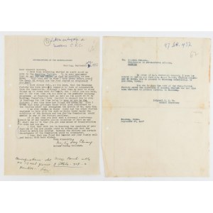Governo Nazionalista della Repubblica di Cina, lettera dattiloscritta firmata da Madame Chiang Kai-Shek