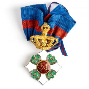 MILITARY ORDER OF SAVOIA, COMMANDER'S NECK BADGE