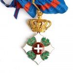 ORDRE MILITAIRE DE SAVOIE, INSIGNE DE COU DE COMMANDEUR