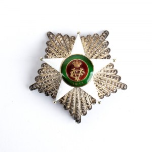ORDER OF THE COLONIAL STAR, A GRAND CROSS BREAST BADGE, BIG SIZE