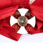 AN ORDER OF THE CROWN OF ITALY, GRAND CROSS SASH