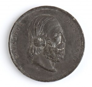 Médaille raffigurante Giuseppe Garibaldi