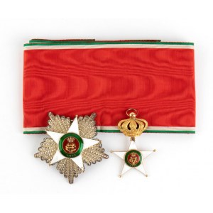 Ordine della Stella Coloniale, Gran croce, placca, fascia e pendente
