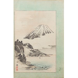 Watanabe Seitei (1851-1918), Góra Fuji, Tokio, 1891