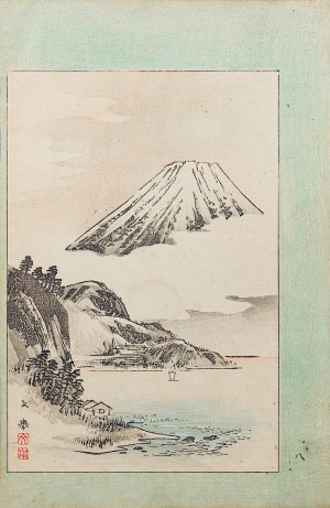 Watanabe Seitei (1851-1918), Berg Fuji, Tokio, 1891