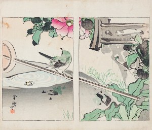 Watanabe Seitei (1851-1918), Bird, Tokyo, 1892