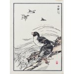 Kōno Bairei (1844-1895), Water - set of three woodcuts, Tokyo, 1884