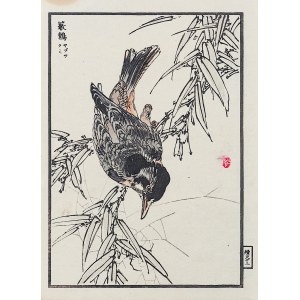 Kōno Bairei (1844-1895), Vzduch II - soubor dvou dřevorytů, Tokio, 1884