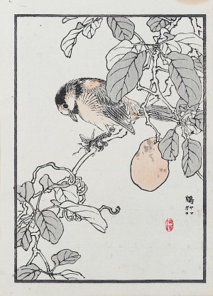 Kōno Bairei (1844-1895), Air II - set of two woodcuts, Tokyo, 1884