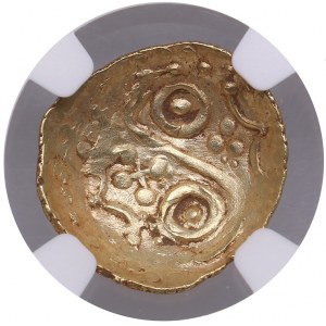 Keltisches Britannien (Corieltavi) AV-Viertel-Stater ca. 60-20 v. Chr. - NGC AU