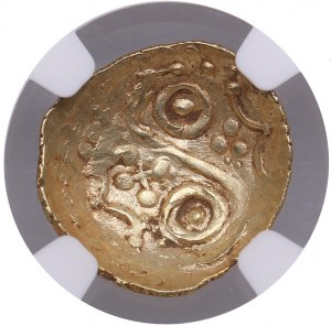 Celtic Britain (Corieltavi) AV Quarter-Stater c. 60-20 BC - NGC AU