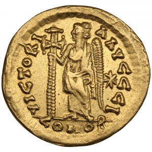 Impero Romano d'Oriente (Costantinopoli) AV Solidus circa 462-466 - Leone I (457-473)