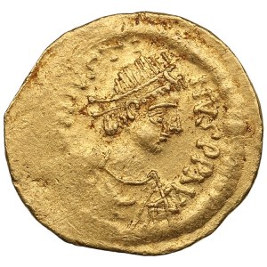 Cesarstwo Bizantyjskie (Konstantynopol) AV Tremissis - Justyn II (AD 565-578)