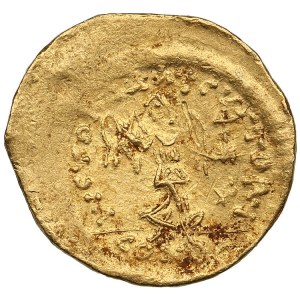 Cesarstwo Bizantyjskie (Konstantynopol) AV Tremissis - Justyn II (AD 565-578)