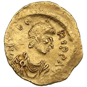 Empire byzantin (Constantinople) AV Tremissis - Maurice Tiberius (AD 582-602)