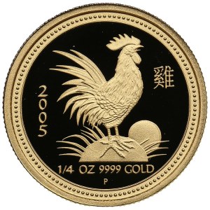 Australia 25 Dollari 2005 - Anno del Gallo