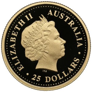 Austrália 25 dolárov 2005 - Rok kohúta