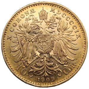 Austria 10 Corona 1909 - Franz Josef I (1848-1916)